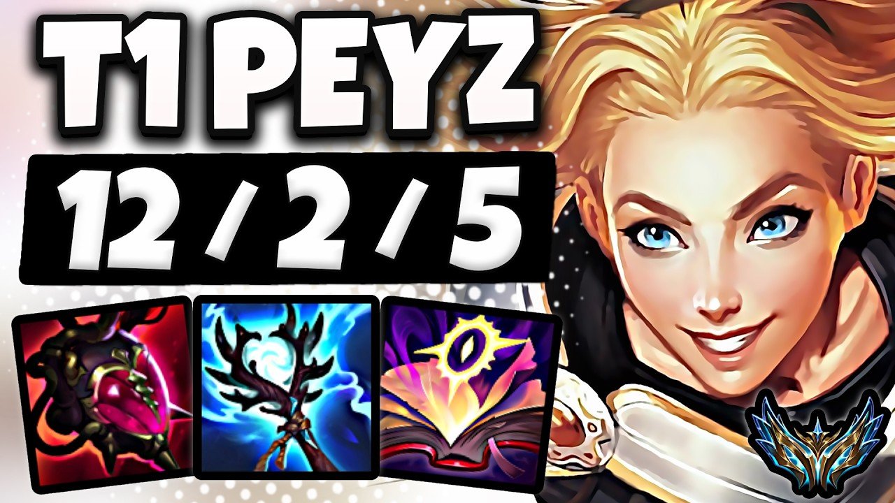 T1 Peyz Lux vs Lucian [ ADC ] Korea Challenger 2389 LP | Patch 26.13