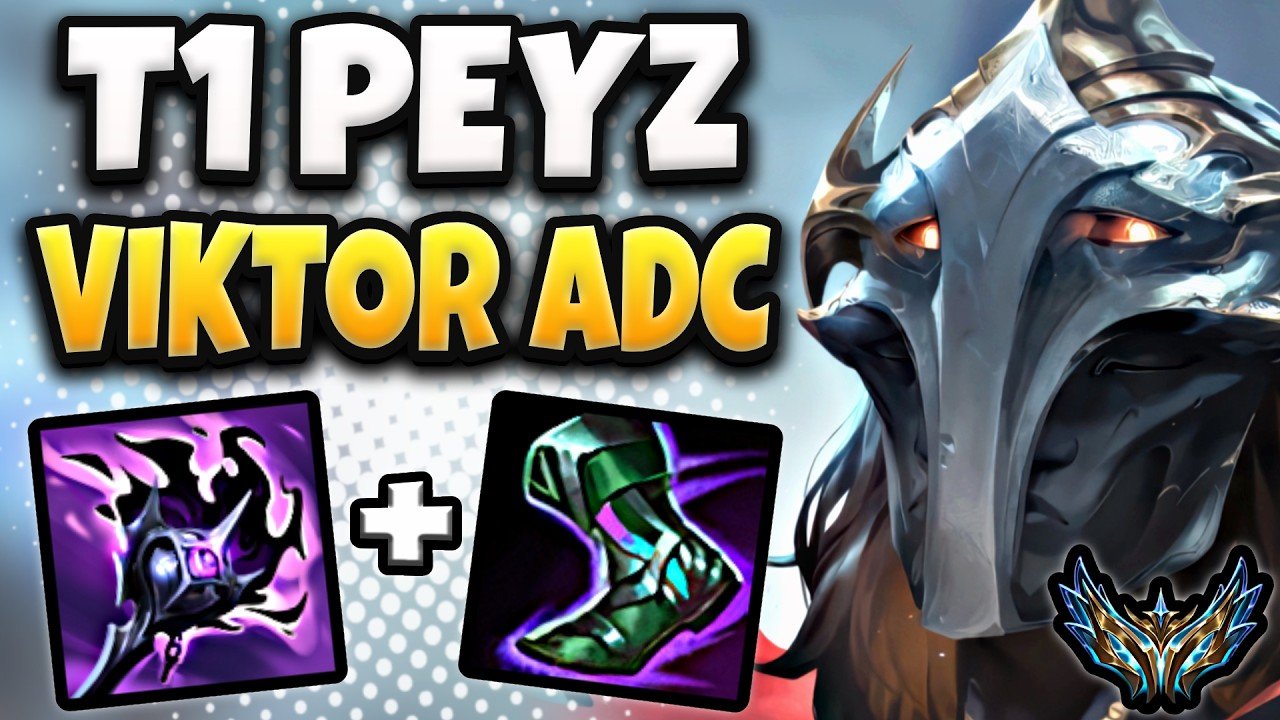 T1 Peyz Viktor vs Kai’Sa [ ADC ] Korea Challenger 2429 LP | Patch 26.14