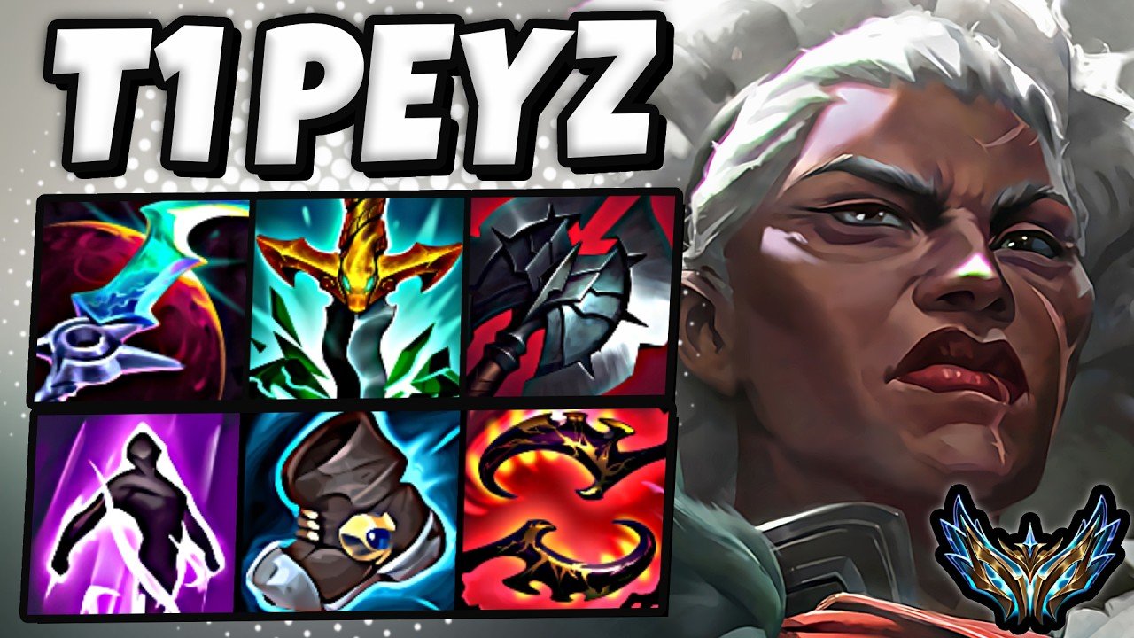 T1 Peyz Ambessa vs Seraphine [ ADC ] Korea Challenger 2429 LP | Patch 26.14