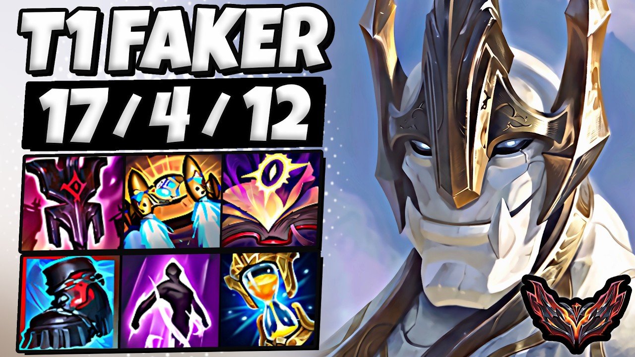 T1 Faker Galio vs Ryze [ MID ] Korea Grandmaster 1730 LP | Patch 26.13