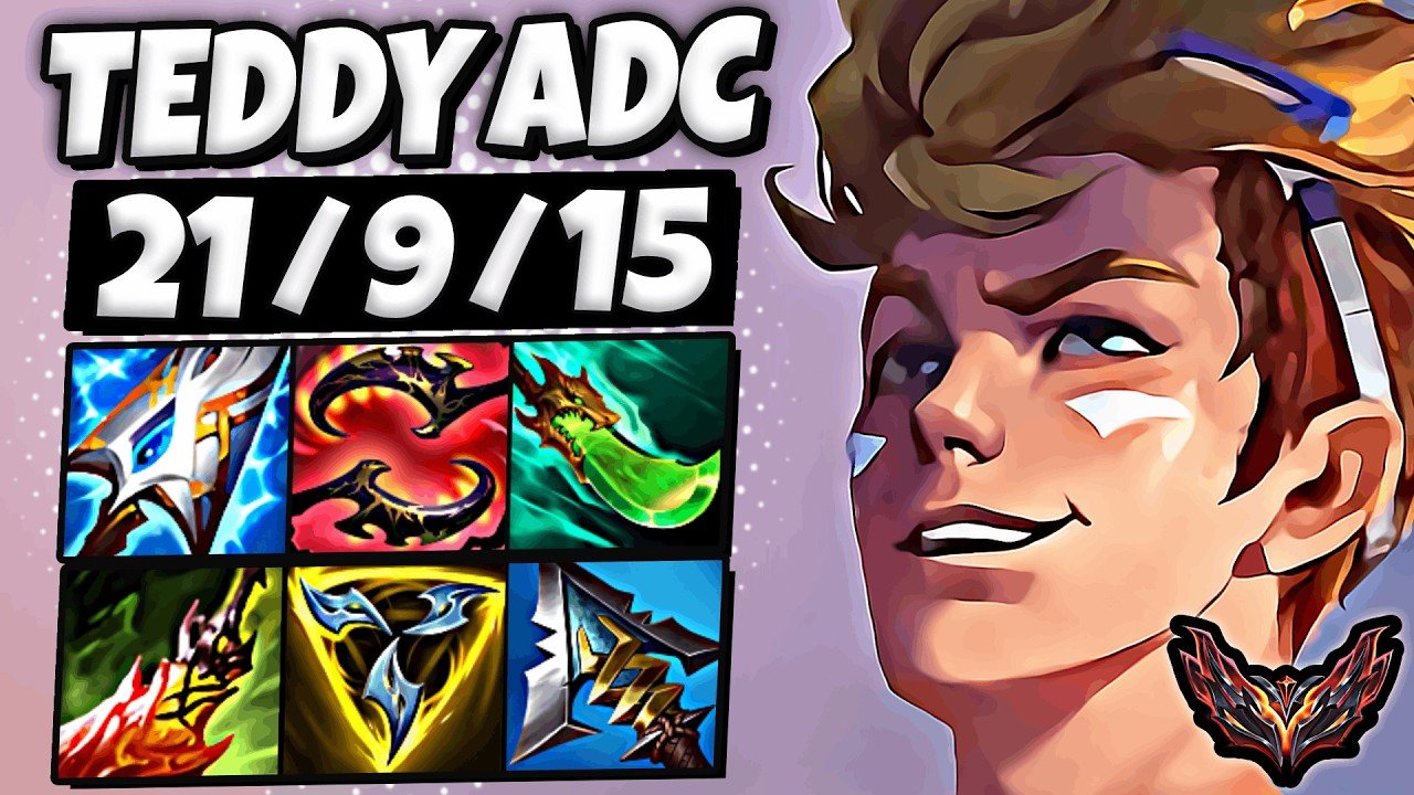 Ezreal vs Jhin ADC [ Teddy ] Patch 26.15 Korea Grandmaster 1506 LP