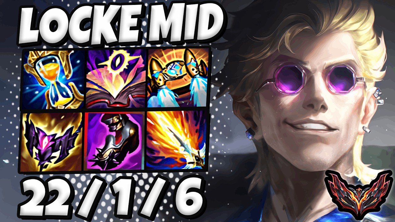 Locke vs Zed [ MID ] Lol Korea Grandmaster Patch 26.13 ✅