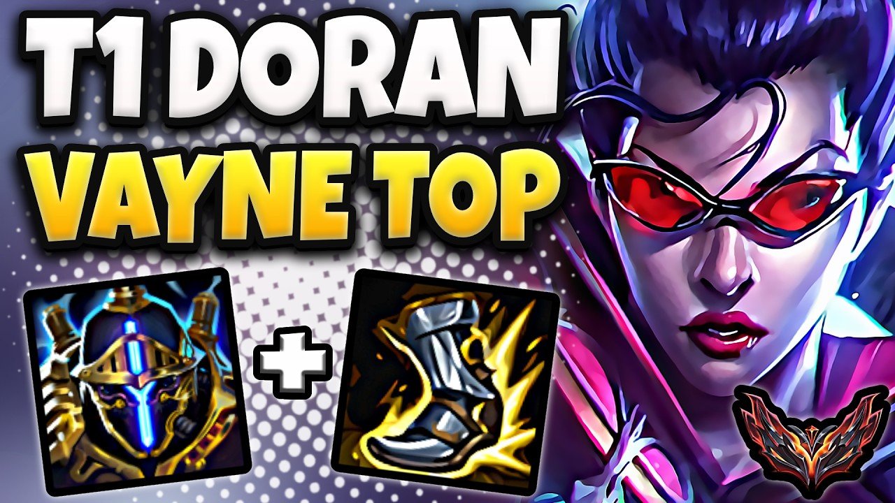 T1 Doran Vayne vs Irelia [ TOP ] Korea Grandmaster 1483 LP | Patch 26.13