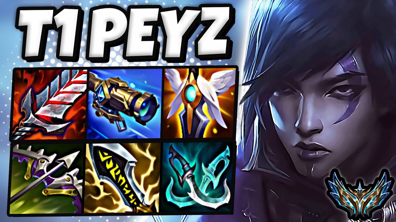 T1 Peyz Aphelios vs Caitlyn [ ADC ] Korea Challenger 2409 LP | Patch 26.13