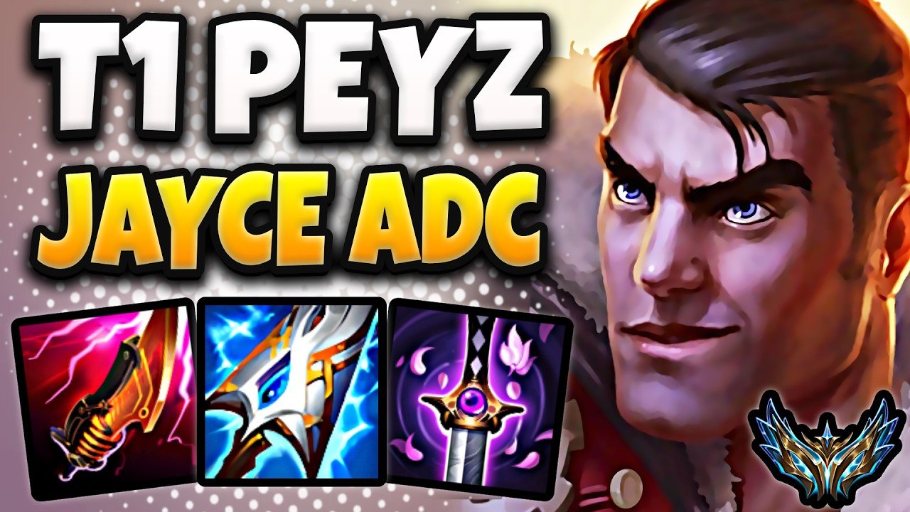 T1 Peyz Jayce vs Ezreal [ ADC ] Korea Challenger 2389 LP | Patch 26.13