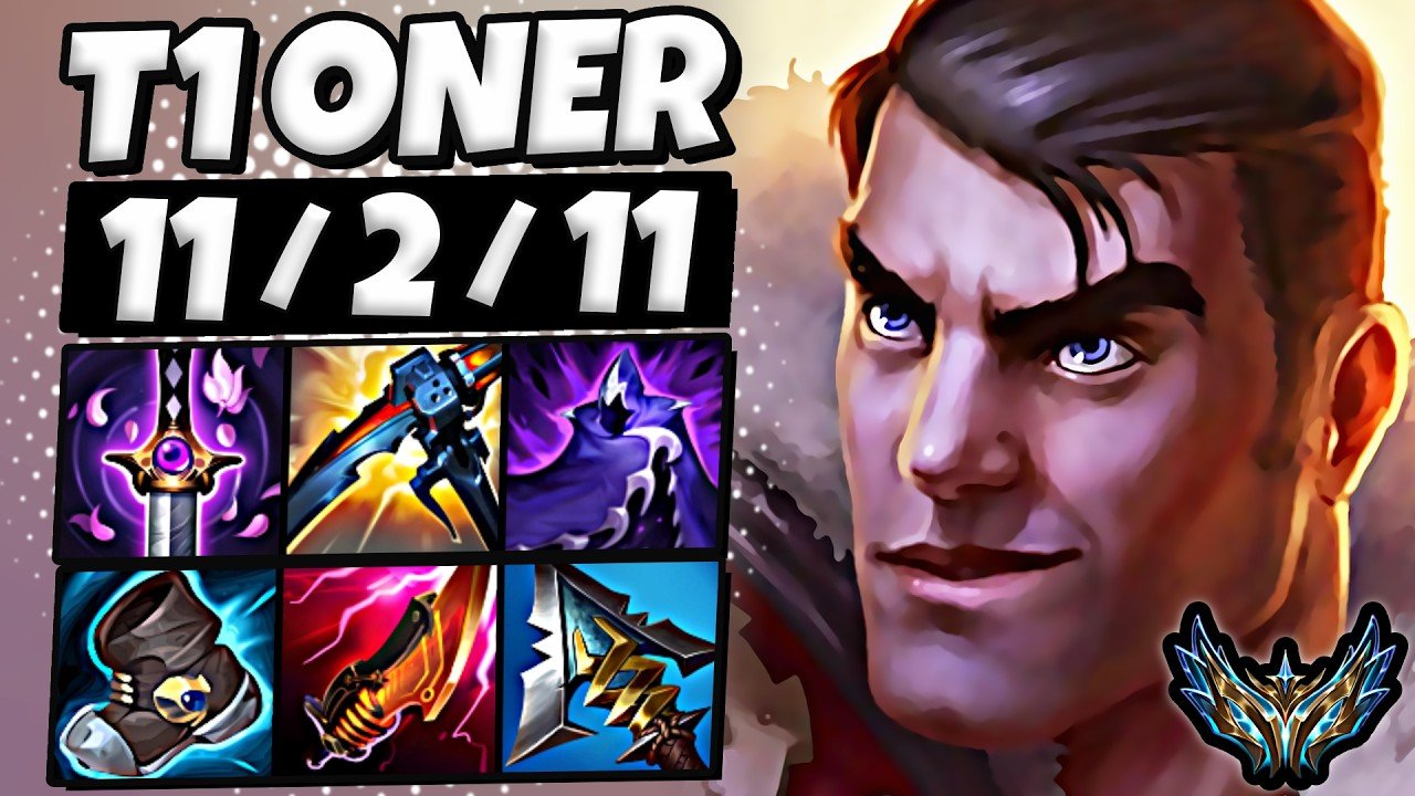 T1 Oner Jayce vs Naafiri [ Jungle ] Korea Challenger 2231 LP | Patch 26.13