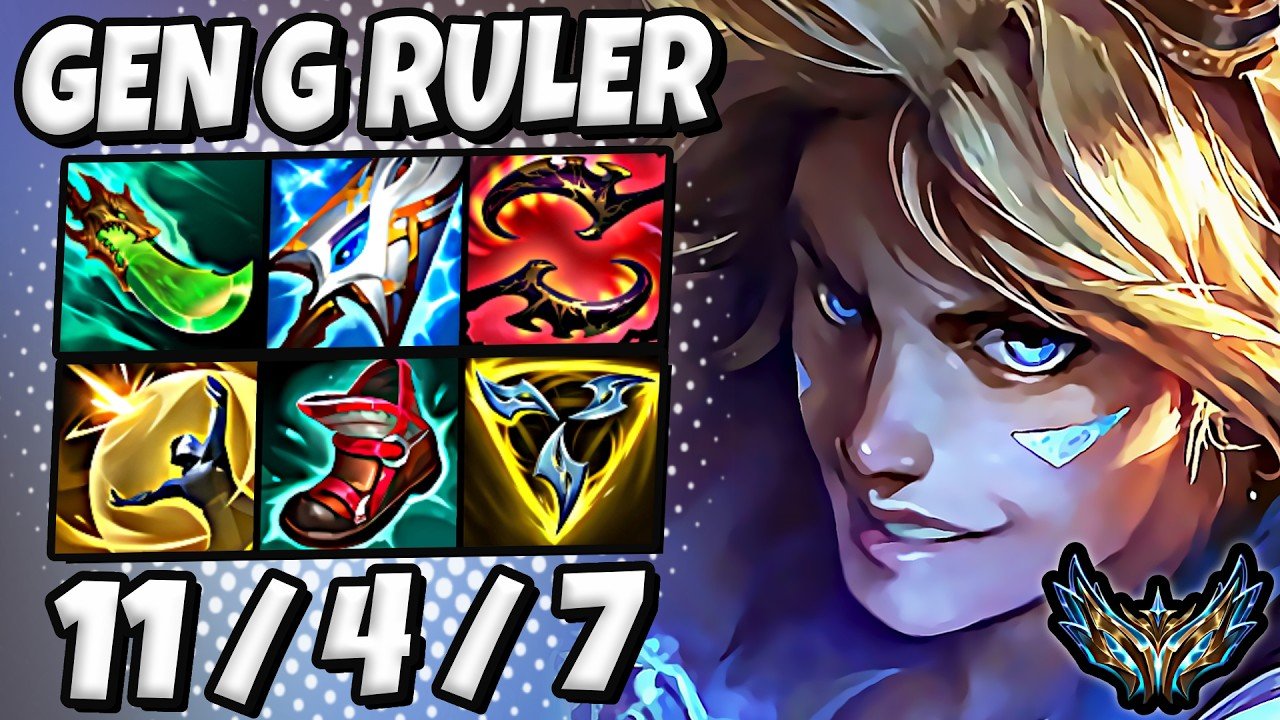 Ezreal vs Kai’Sa ADC [ Gen.G Ruler ] Korea Challenger 2090 | Patch 26.13