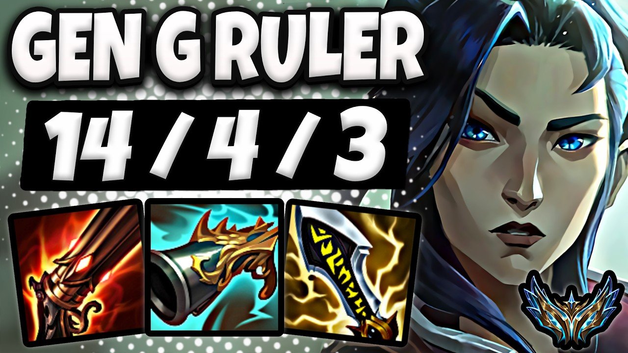 Caitlyn vs Viktor ADC [ Gen.G Ruler ] Korea Challenger 2129 | Patch 26.13