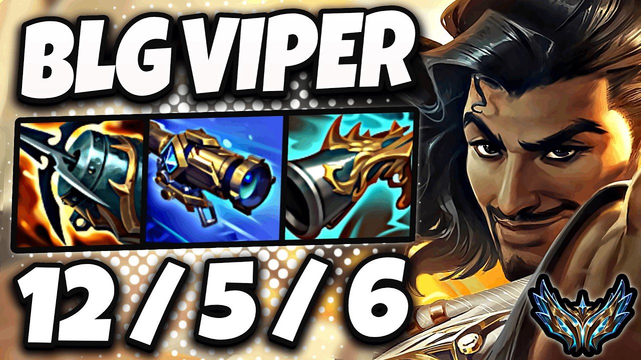 BLG Viper Akshan vs Xerath [ ADC ] Korea Challenger 1953 LP | Patch 26.15