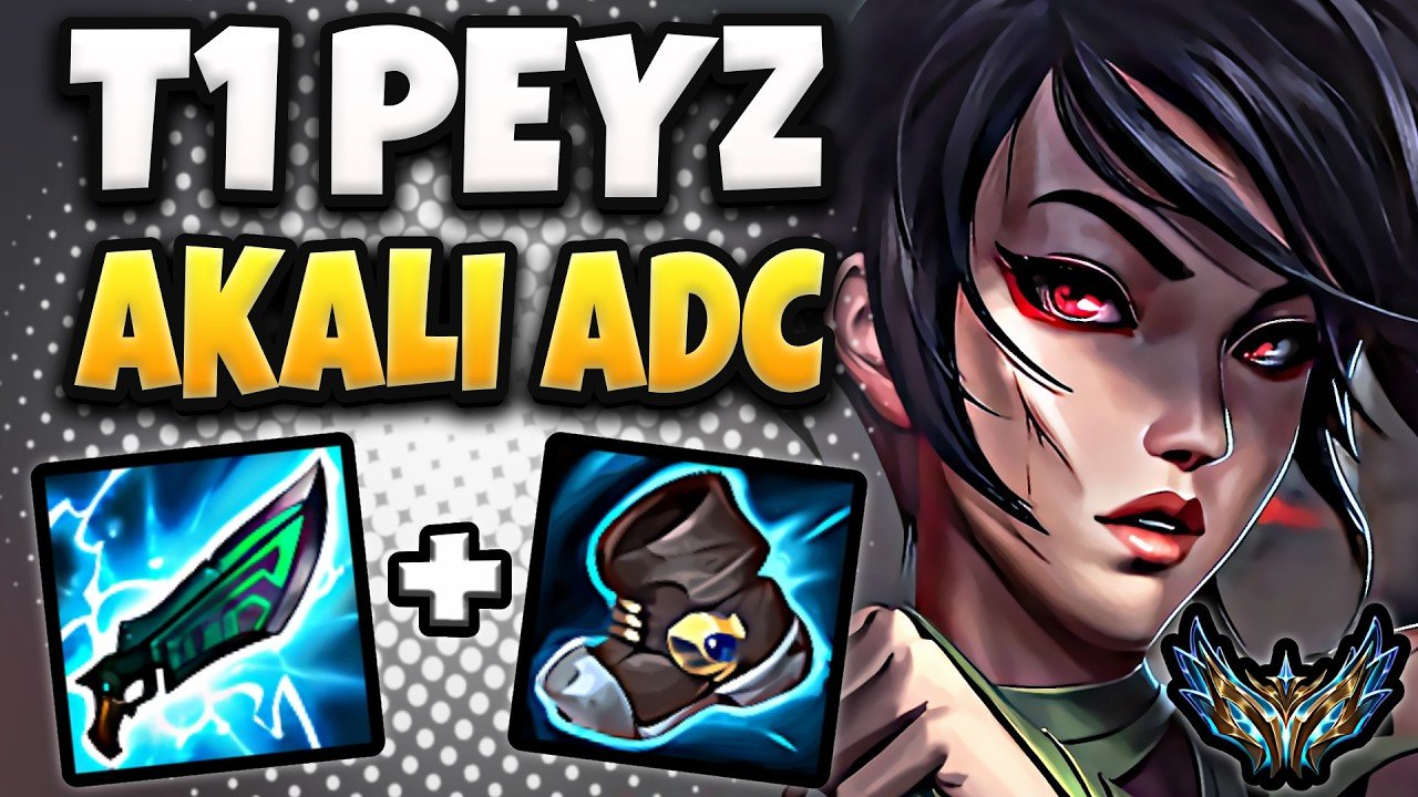 T1 Peyz Akali vs HLE Gumayusi Cassiopeia [ ADC ] Korea Challenger 2469 LP | Patch 26.14