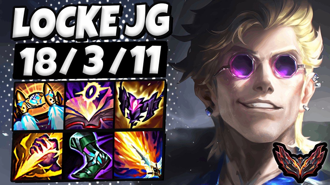 Locke vs Qiyana [ Jungle ] Lol Korea Grandmaster Patch 26.13 ✅