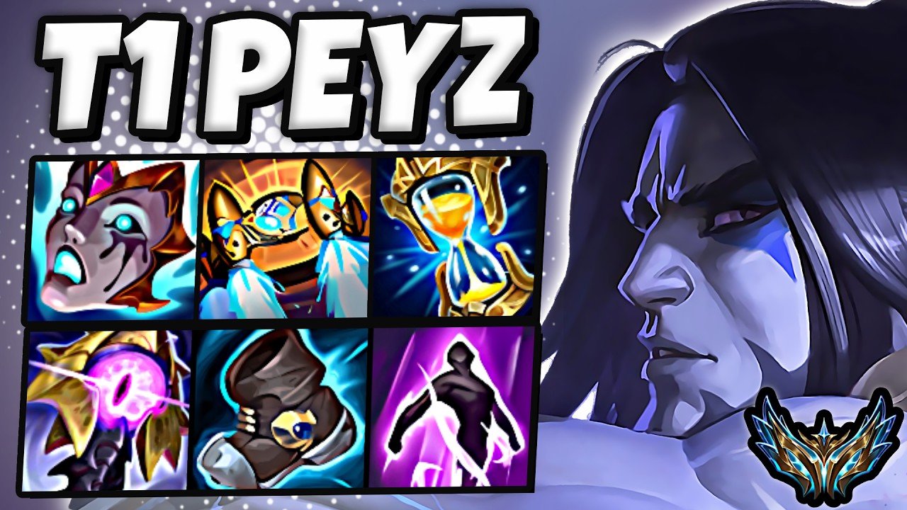 T1 Peyz Sylas vs HLE Gumayusi Cho’gath [ ADC ] Korea Challenger 2489 LP