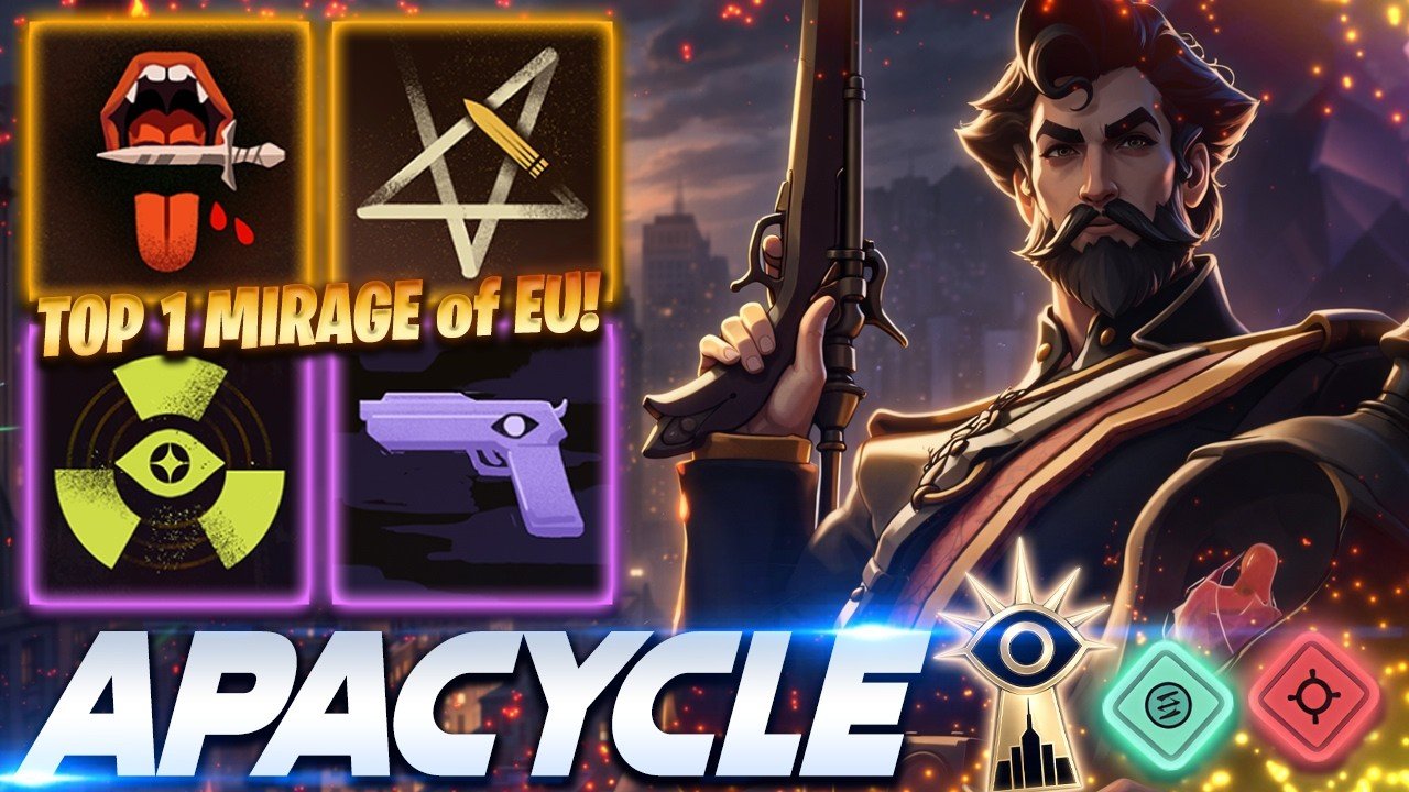 Apacycle TOP 1 Mirage of EUROPE! – Deadlock Pro Gameplay & Guides [Watch & Learn]