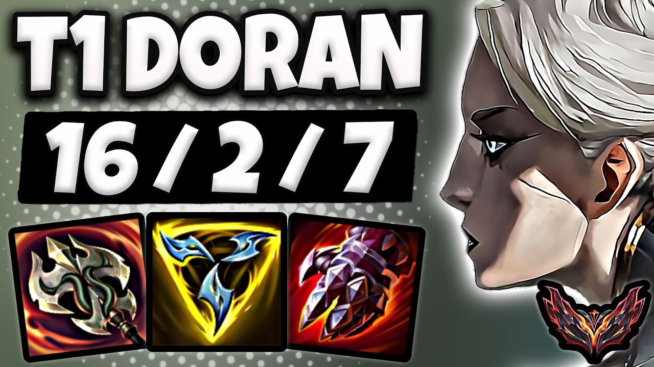 T1 Doran Camille vs K’Sante [ TOP ] Korea Grandmaster 1464 LP | Patch 26.16