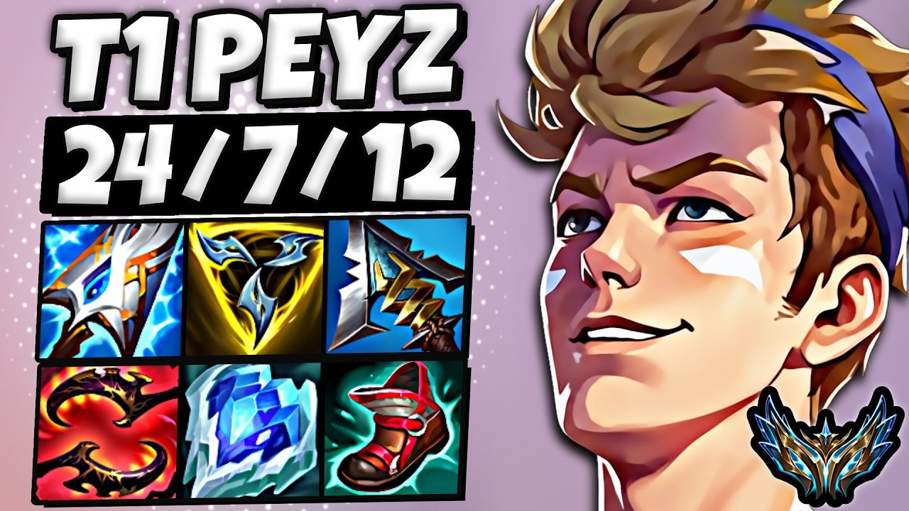 T1 Peyz Ezreal vs Caitlyn [ ADC ] Korea Challenger 2527 LP | Patch 26.17