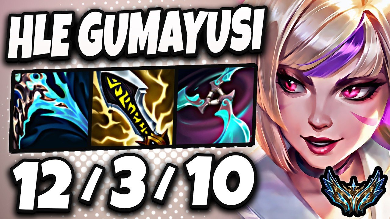 HLE Gumayusi Xayah vs Kai’Sa [ ADC ] Patch 26.16 Korea Challenger 2504 LP