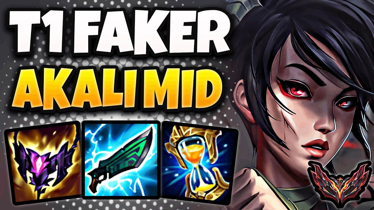 T1 Faker Akali vs Qiyana [ MID ] Korea Grandmaster 1520 LP | Patch 26.15