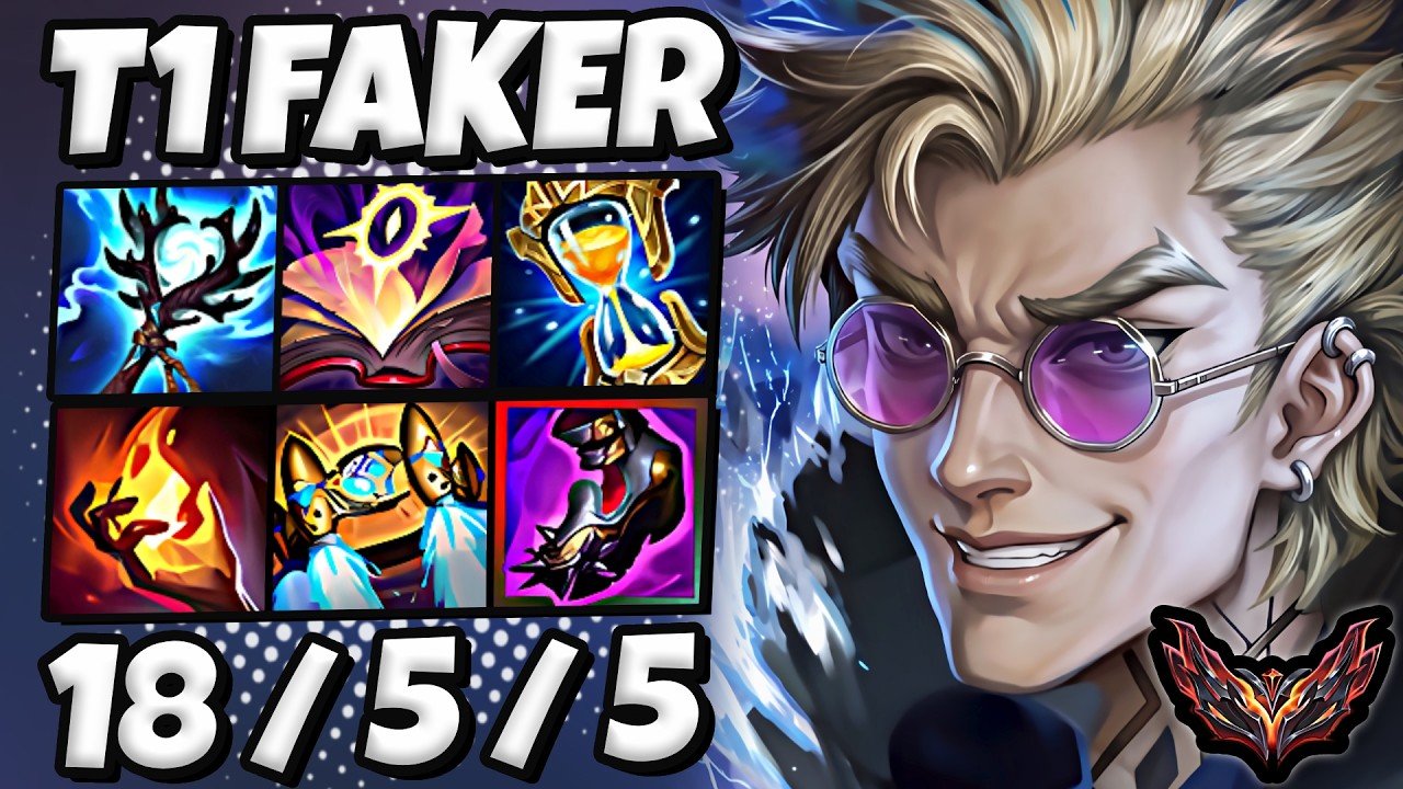 T1 Faker Locke vs Diana [ MID ] Korea Grandmaster 1606 LP | Patch 26.15