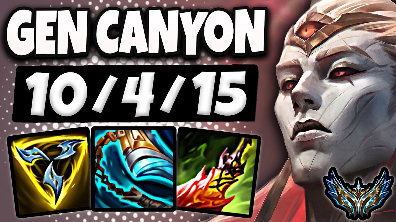 Zaahen vs Ivern Jungle [ Gen.G Canyon ] Korea Challengerr 2534 LP | Patch 26.15