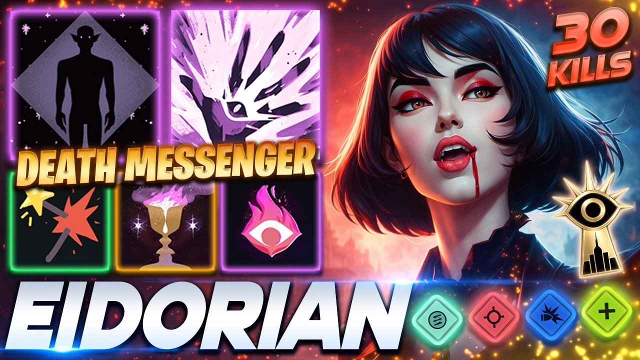 Eidorian Mina 30 KILLS – DEATH MESSENGER – Deadlock Pro Gameplay & Guides [Watch & Learn]