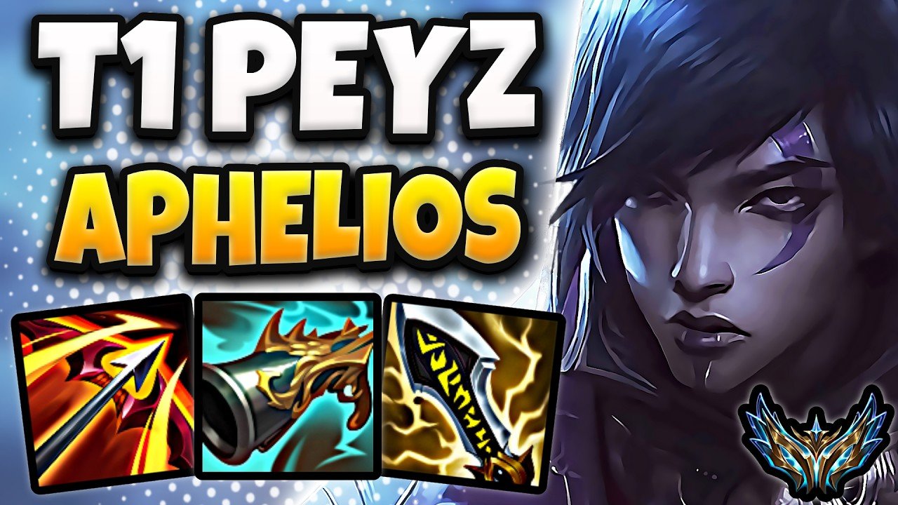 T1 Peyz Aphelios vs Ezreal [ ADC ] Korea Challenger 2443 LP | Patch 26.16