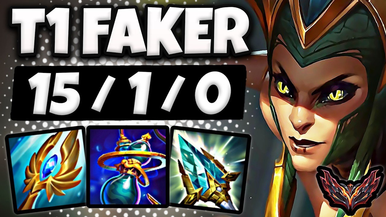 T1 Faker Cassiopeia vs Lissandra [ MID ] Korea Grandmaster 1828 LP | Patch 26.16