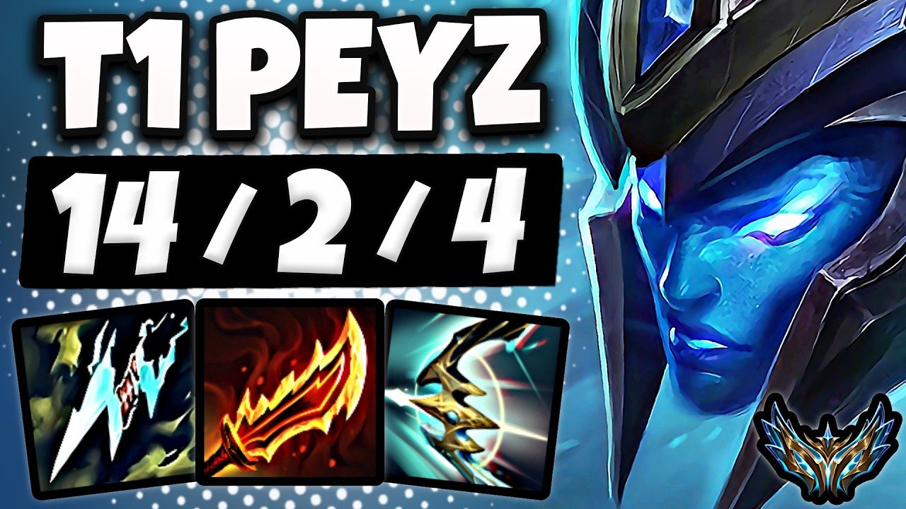 T1 Peyz Kalista vs Caitlyn [ ADC ] Korea Challenger 2523 LP | Patch 26.17