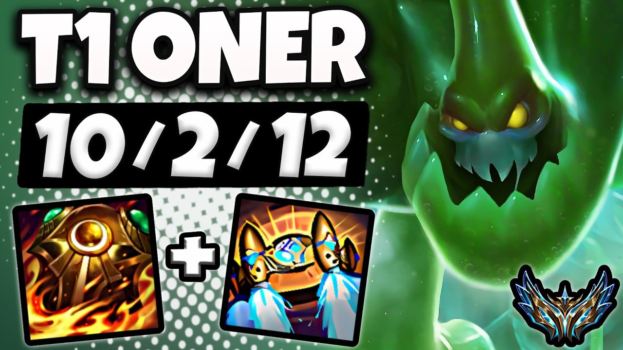 T1 Oner Zac vs Lee Sin [ Jungle ] Korea Challenger 2016 LP | Patch 26.16