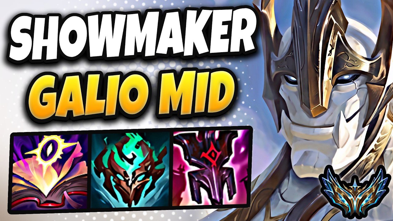 DK ShowMaker Galio vs Locke [ MID ] Korea Challenger 2719 LP | Patch 26.15