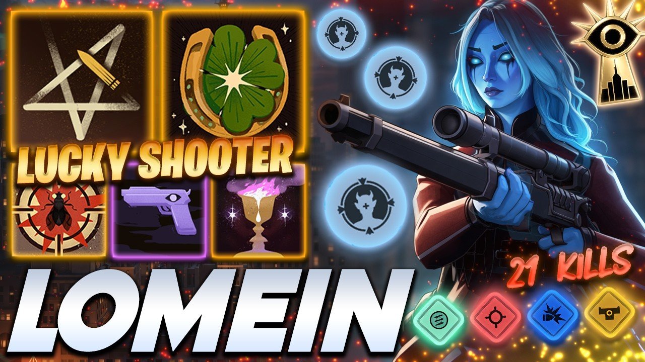 Lomein Vindicta 21 KILLS – LUCKY SHOOTER – Deadlock Pro Gameplay & Guides [Watch & Learn]