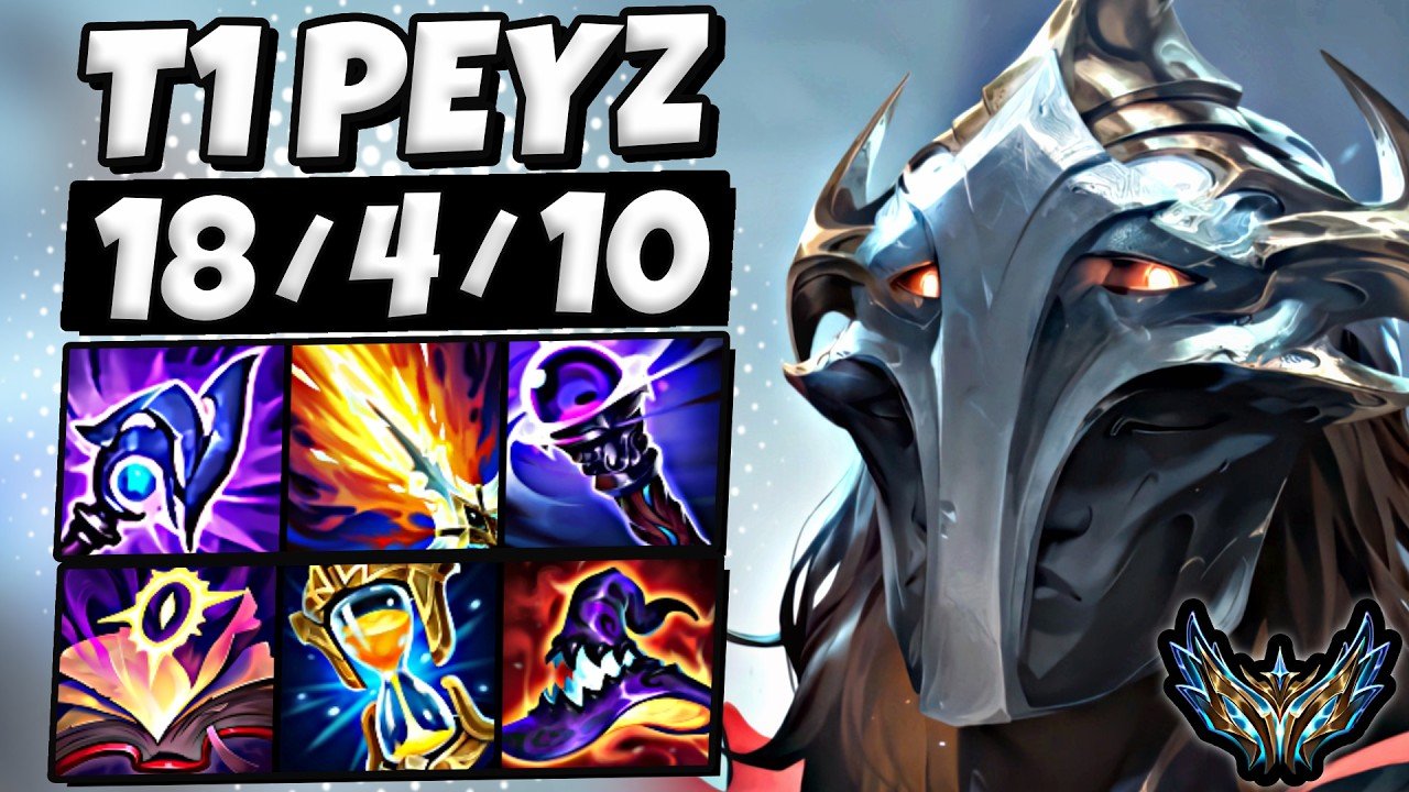 T1 Peyz Viktor vs Ezreal [ ADC ] Korea Challenger 2523 LP | Patch 26.17