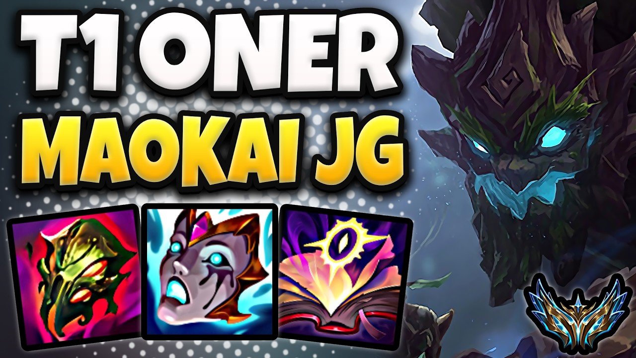 T1 Oner Maokai vs Nocturne [ Jungle ] Korea Challenger 2050 LP | Patch 26.17