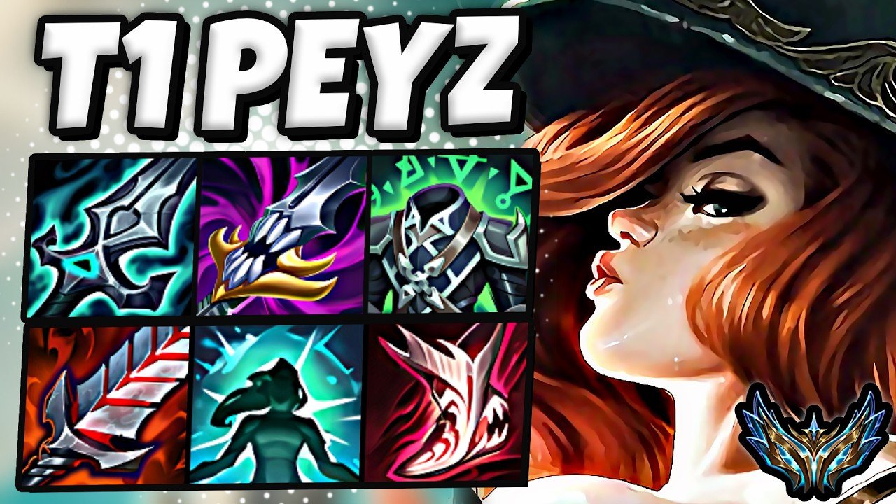 T1 Peyz Miss Fortune vs Syndra [ ADC ] Korea Challenger 2415 LP| Patch 26.15