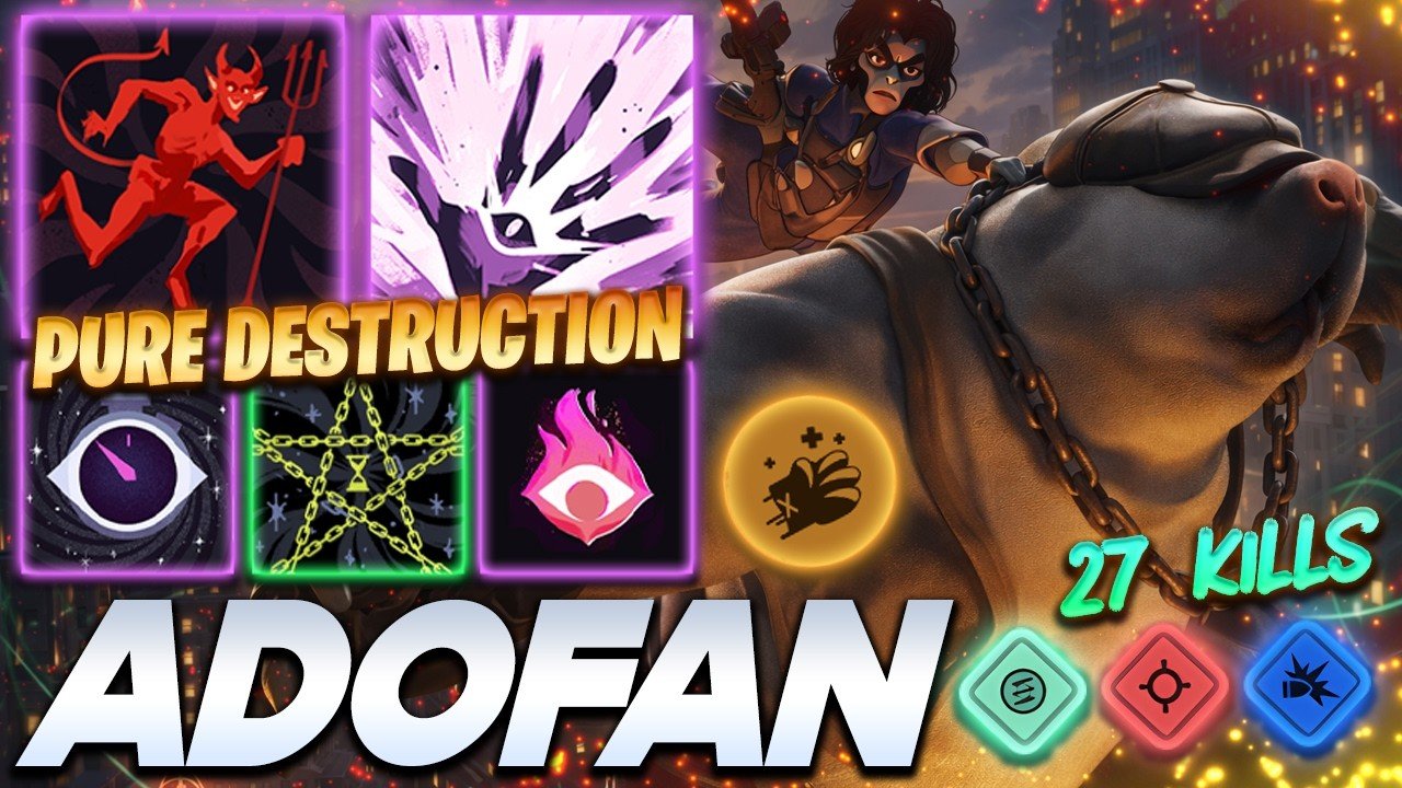 Adofan Mo&Krill 27 KILLS – PURE DESTRUCTION – Deadlock Pro Gameplay & Guides [Watch & Learn]