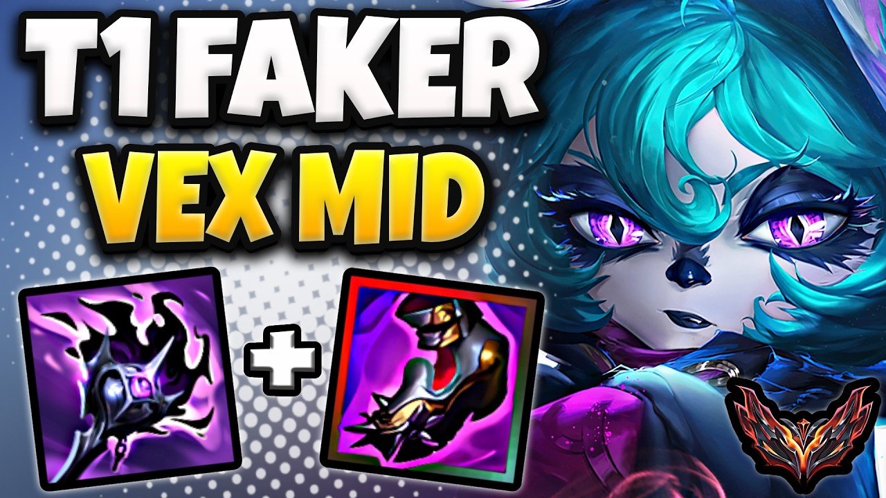 T1 Faker Vex vs Yone [ MID ] Korea Grandmaster 1788 LP | Patch 26.16