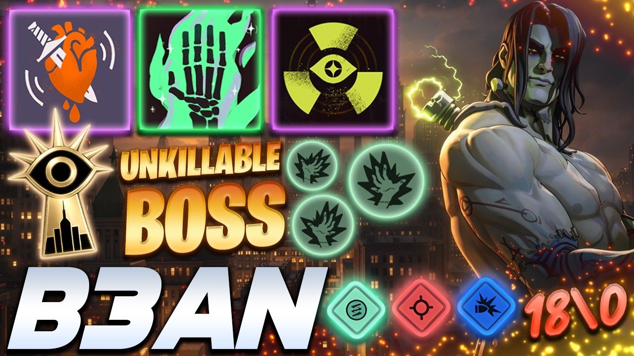 B3AN Victor 18 – UNKILLABLE BOSS – Deadlock Pro Gameplay & Guides [Watch & Learn]
