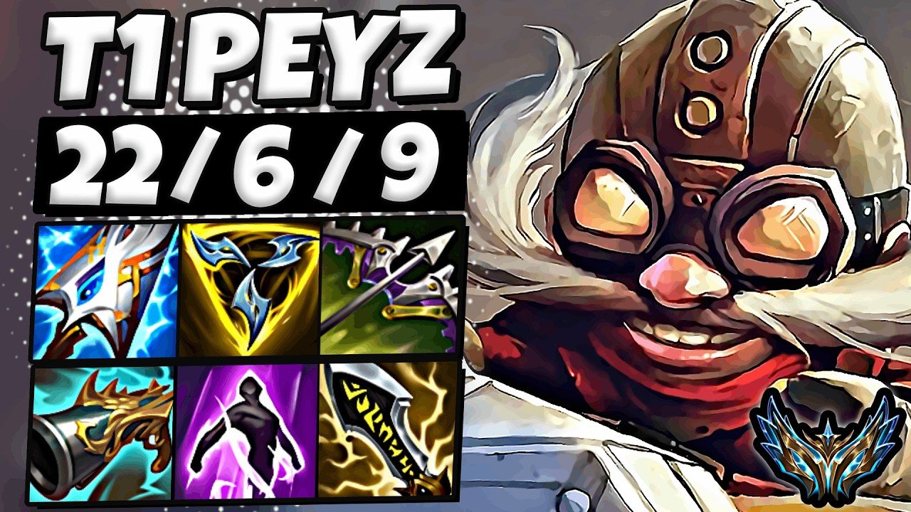T1 Peyz Corki vs Viktor [ ADC ] Korea Challenger 2557 LP| Patch 26.15