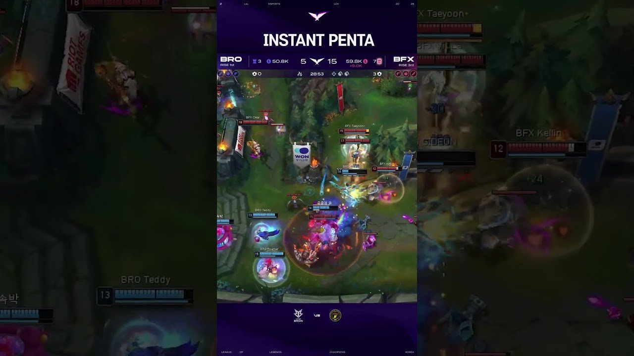 Instant Pentakill for Taeyoon