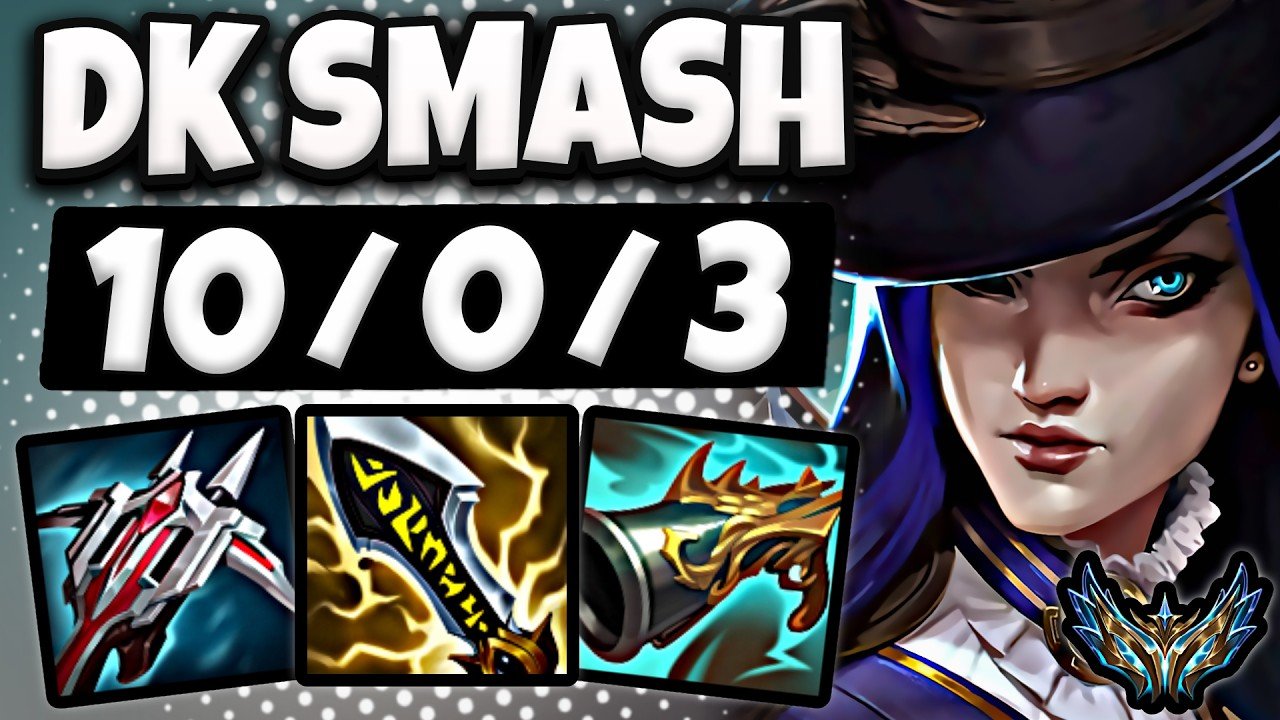 DK Smash Caitlyn vs Jhin [ ADC ] Korea Challenger 2255 LP | Patch 26.16