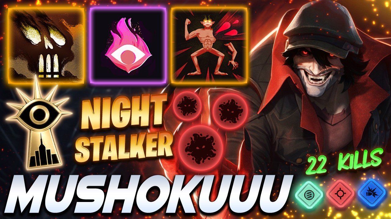 Mushokuuu Drifter 22 KILLS – NIGHT STALKER – Deadlock Pro Gameplay & Guides [Watch & Learn]