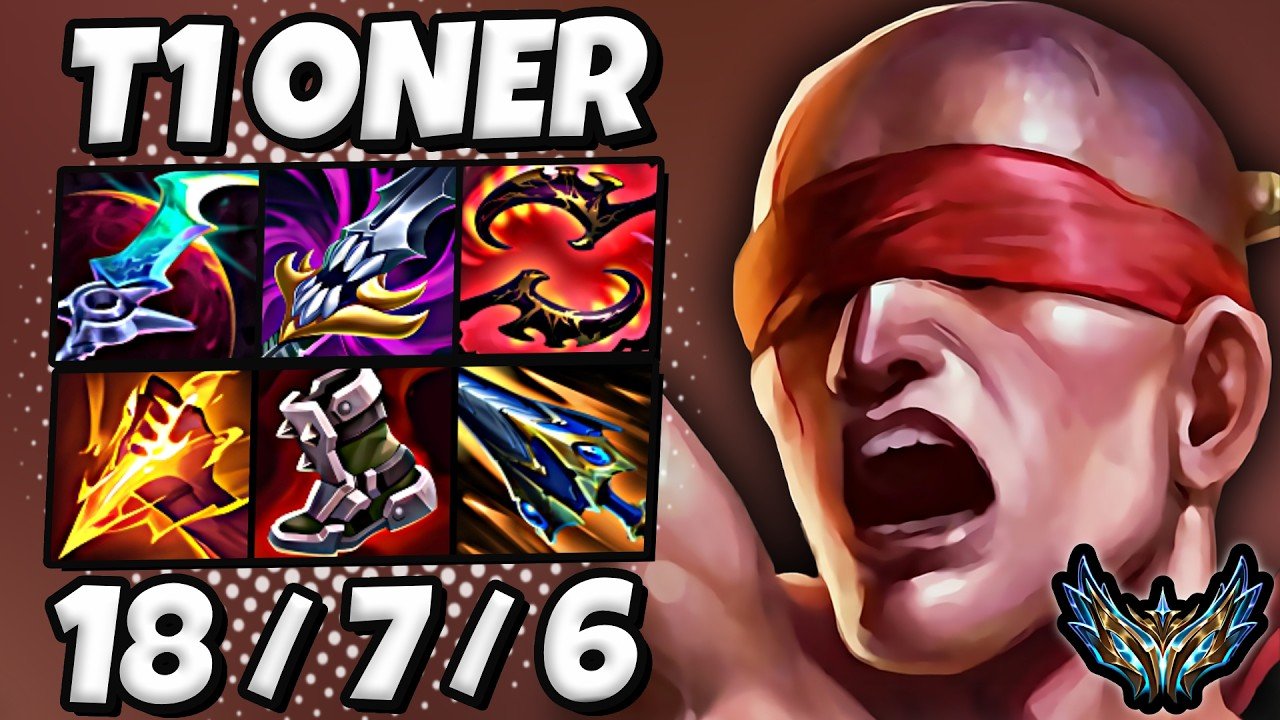 T1 Oner Lee Sin vs Xin Zhao [ Jungle ] Korea Challenger 2021 LP | Patch 26.16