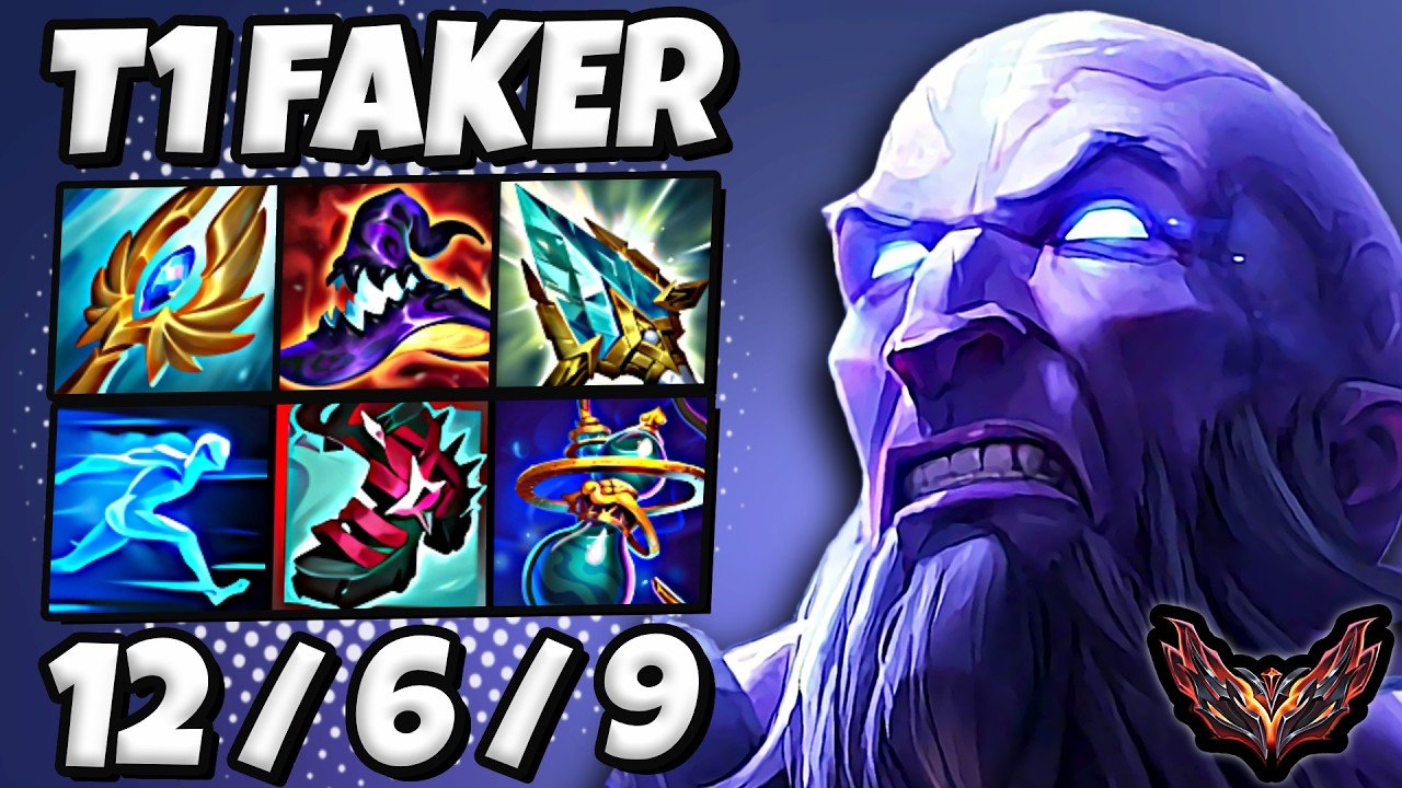 T1 Faker Ryze vs Naafiri [ MID ] Korea Grandmaster 1606 LP | Patch 26.15