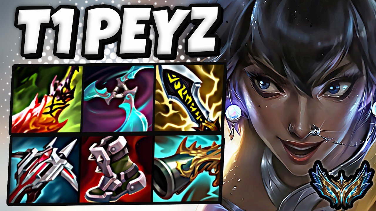 T1 Peyz Nilah vs Yunara [ ADC ] Korea Challenger 2493 LP | Patch 26.17
