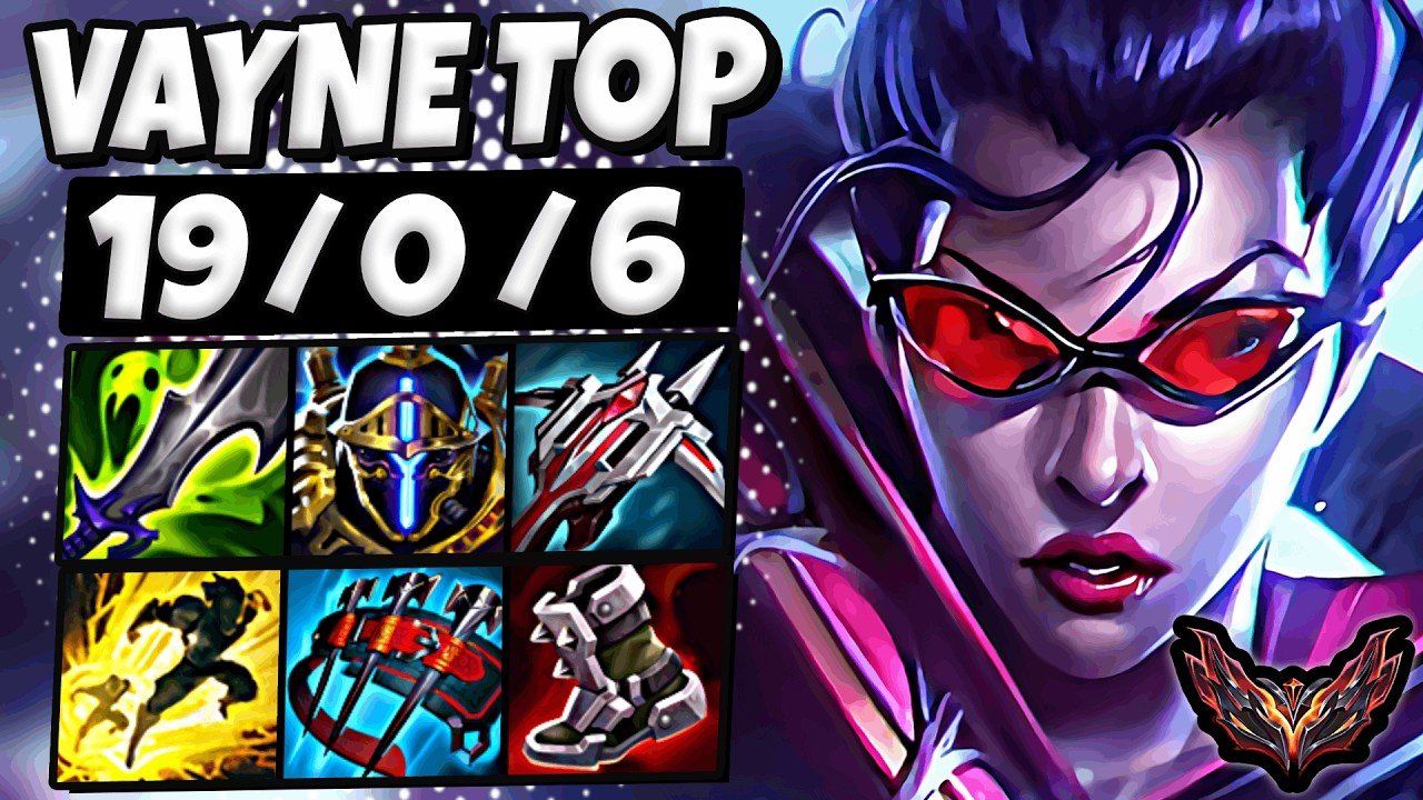 Vayne vs Fiora [ TOP ] Korea Grandmaster 1426 LP | Patch 26.16 ✅