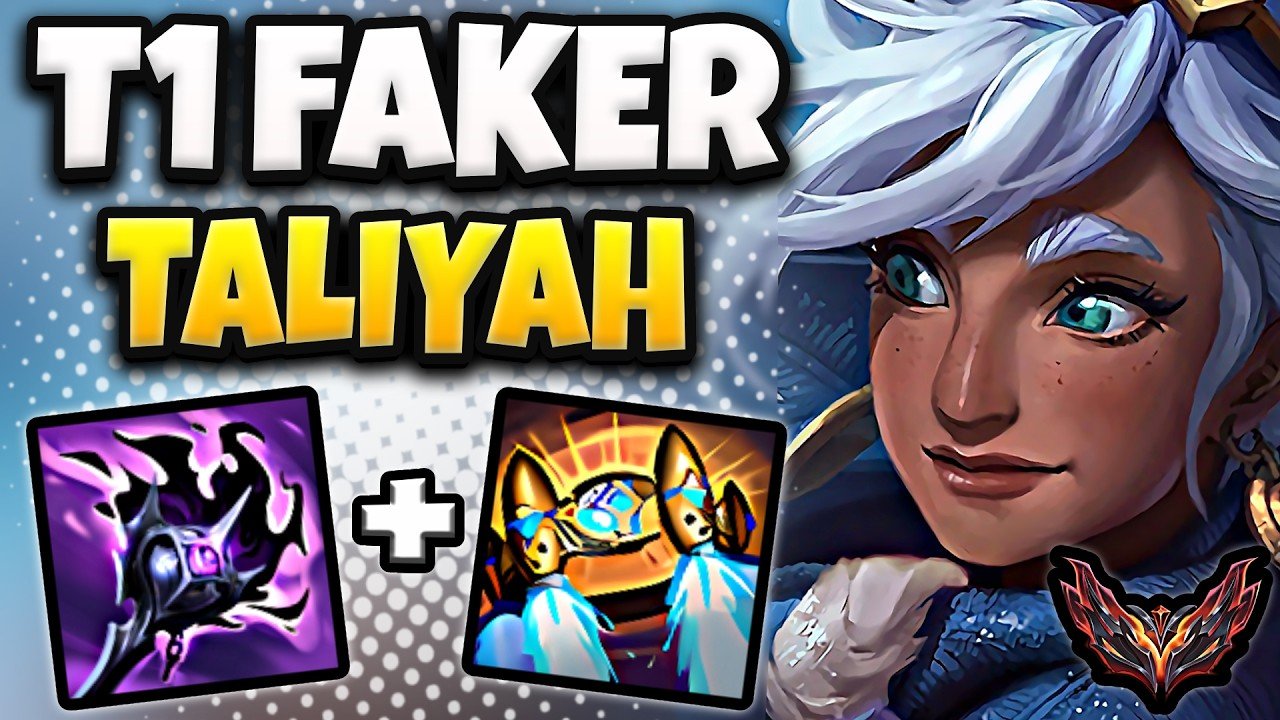 T1 Faker Taliyah vs Ryze [ MID ] Korea Grandmaster 1828 LP | Patch 26.16