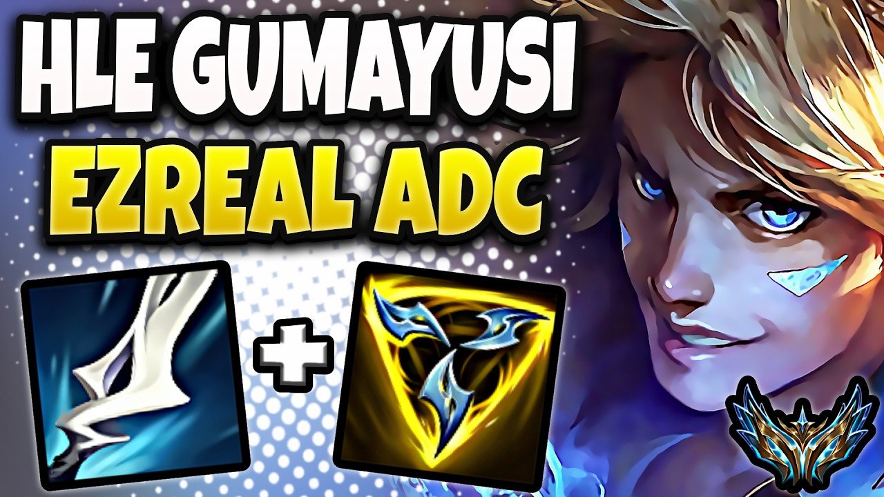 HLE Gumayusi Ezreal vs Caitlyn [ ADC ] Korea Challenger 2453 LP | Patch 26.16