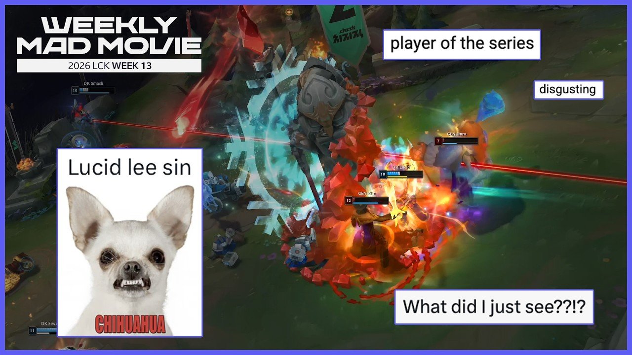 You Can’t Escape the Lu Sin | LCK Weekly Mad Movie Week 13 | 2026 LCK