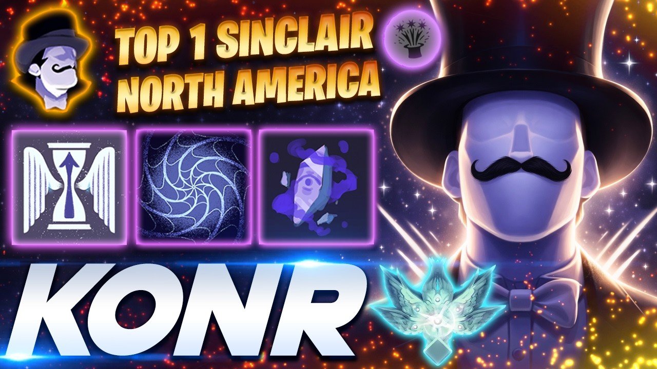 Konr TOP 1 Sinclair of NORTH AMERICA! – Deadlock Pro Gameplay & Guides [Watch & Learn]