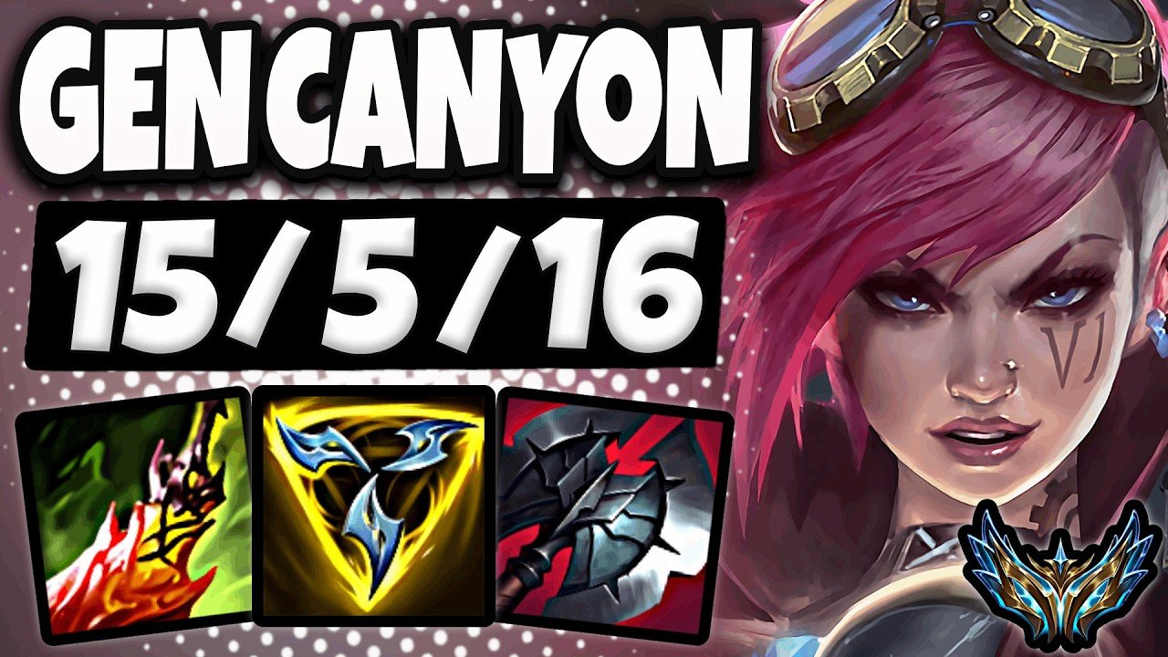 Vi vs Xin Zhao Jungle [ Gen.G Canyon ] Korea Challengerr 2394 LP | Patch 26.18