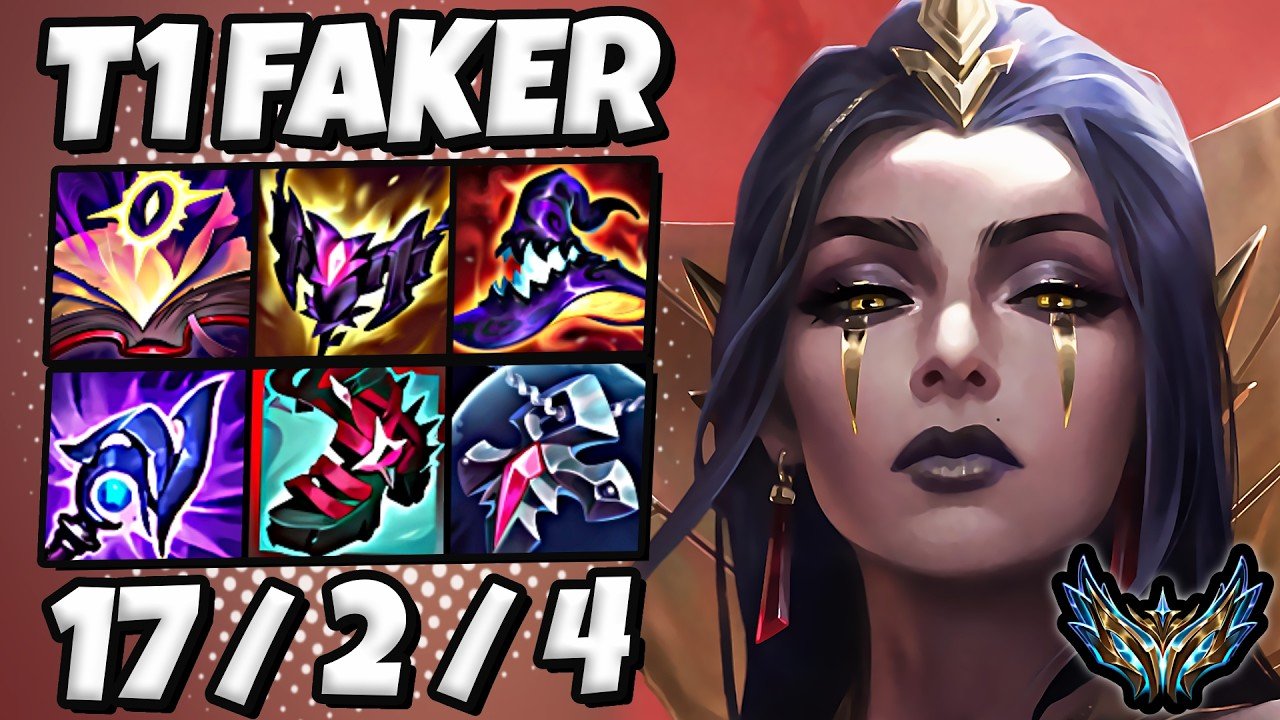 T1 Faker Leblanc vs Syndra [ MID ] Korea Challenger 2045 LP | Patch 26.19